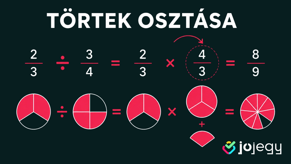 törtek osztása